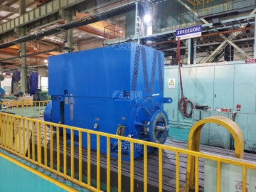 化工客戶2250HP 10KV高壓電機維修保養(yǎng)