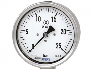 232.30, 233.30波登管壓力表，不銹鋼型