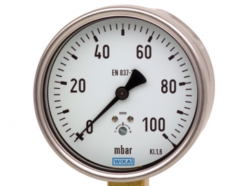 612.20膜盒式壓力表，銅合金材質(zhì)