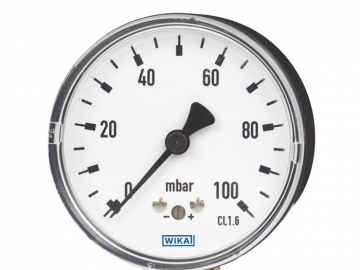 611.10, 631.10膜盒式壓力表，銅合金或不銹鋼材質(zhì)