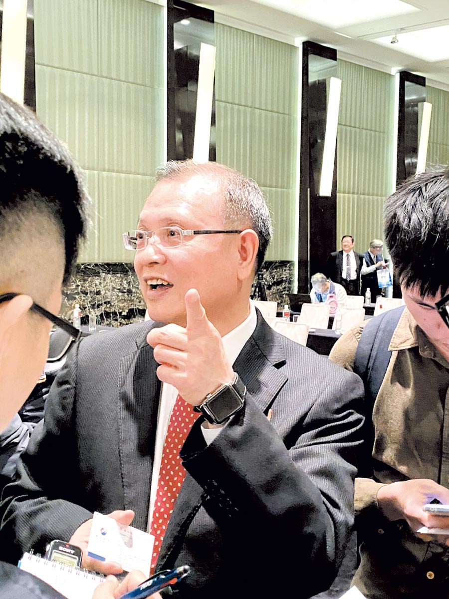 東捷資訊董事長(zhǎng)高尚偉。圖／王賜麟