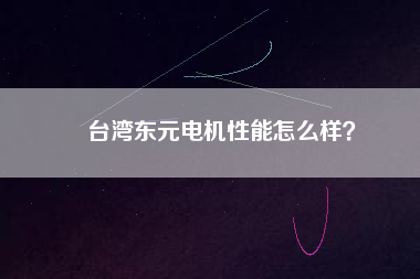 臺(tái)灣東元電機(jī)性能怎么樣？
