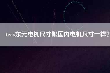 teco東元電機尺寸跟國內(nèi)電機尺寸一樣？