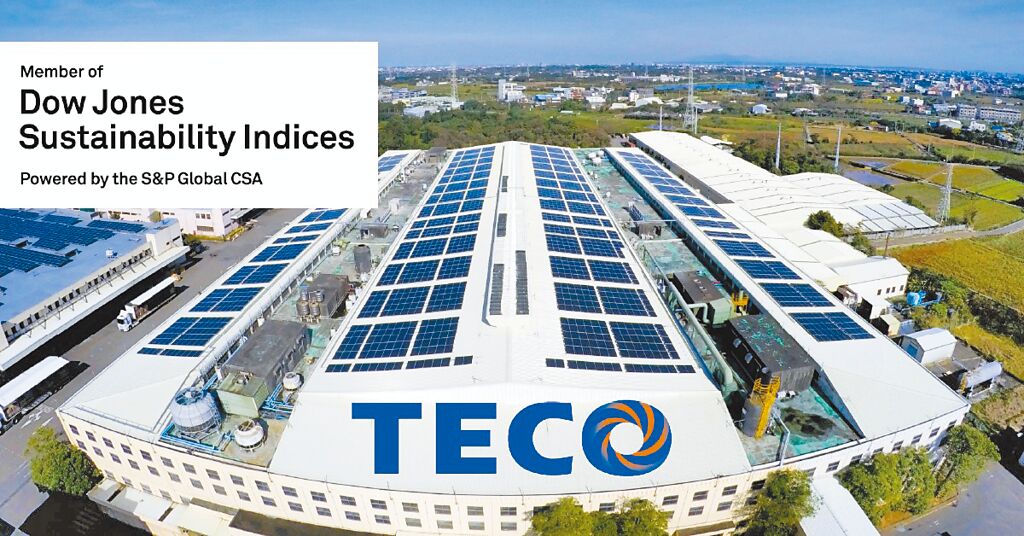 東元電機(jī)已連續(xù)三年入選DJSI道瓊永續(xù)指數(shù)新興市場類別，更三度列入國際永續(xù)評比機(jī)構(gòu)標(biāo)準(zhǔn)普爾（S&P Global）永續(xù)年鑑。圖／東元電機(jī)提供